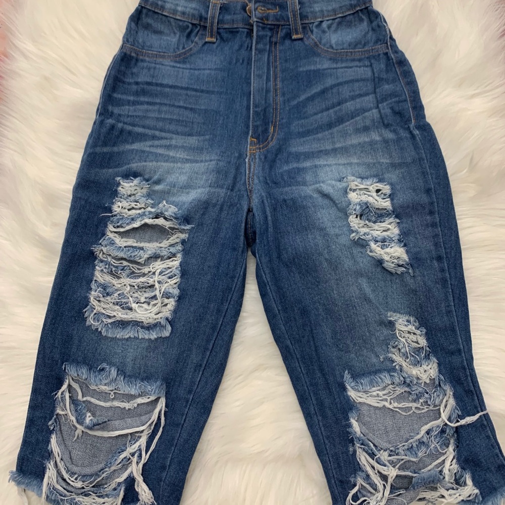 Bermuda Jean shorts